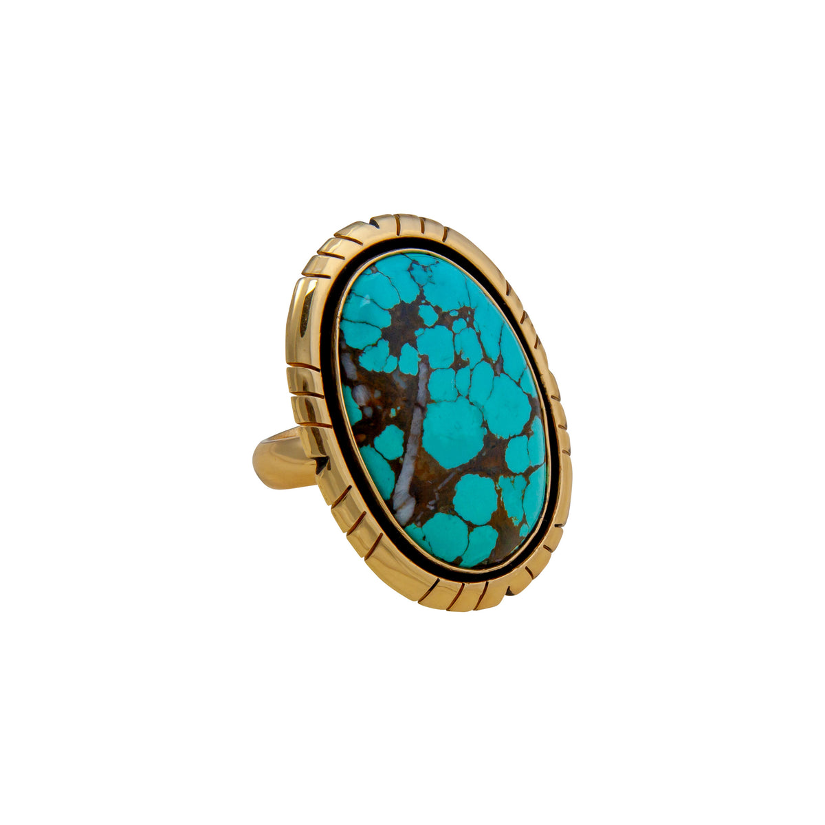 Alchemia Turquoise C/O Adjustable Ring | Charles Albert Jewelry