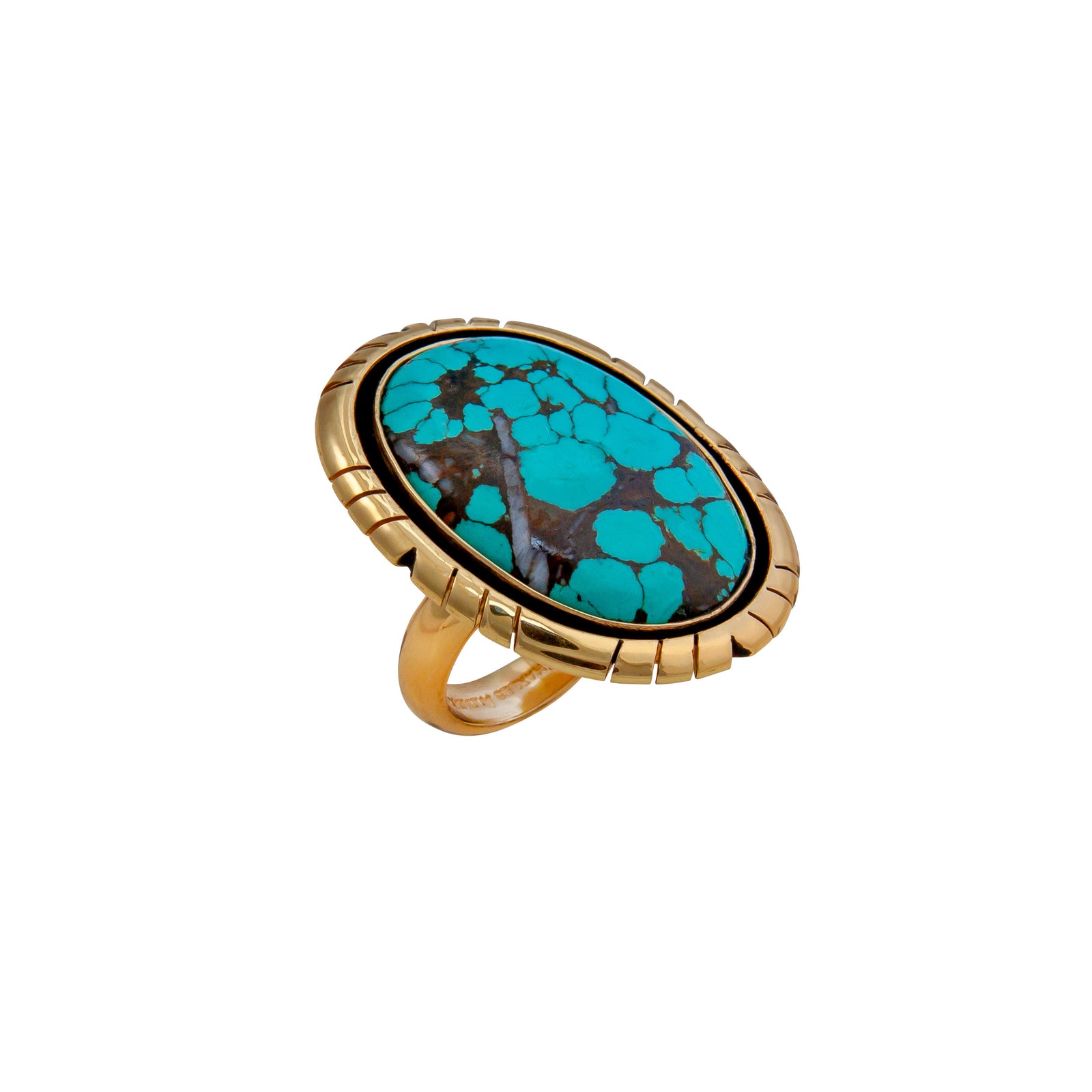 Alchemia Turquoise C/O Adjustable Ring | Charles Albert Jewelry