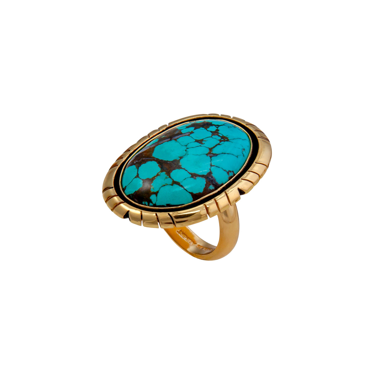Alchemia Turquoise C/O Adjustable Ring | Charles Albert Jewelry