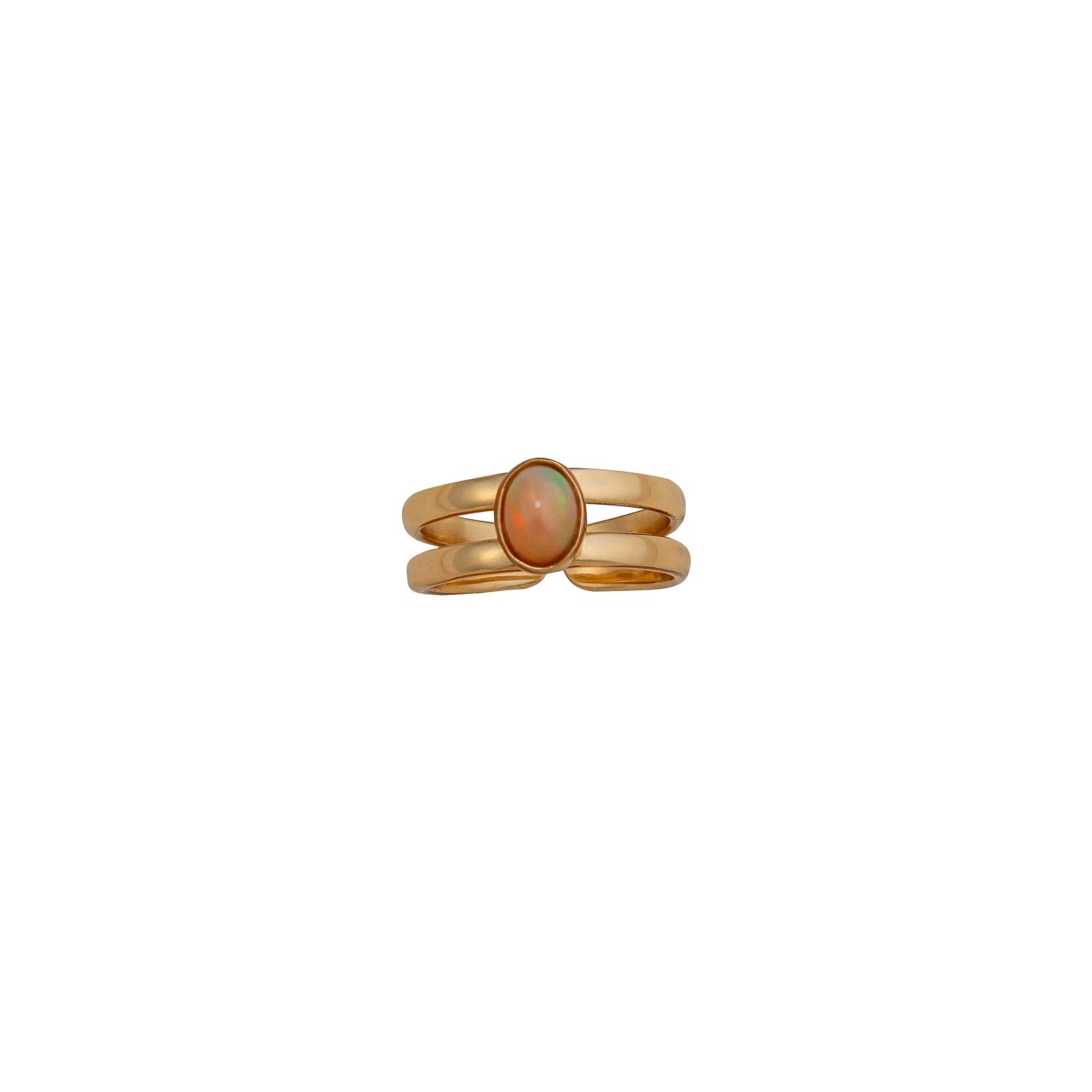 Alchemia Ethiopian Opal Adjustable Cuff Ring | Charles Albert Jewelry
