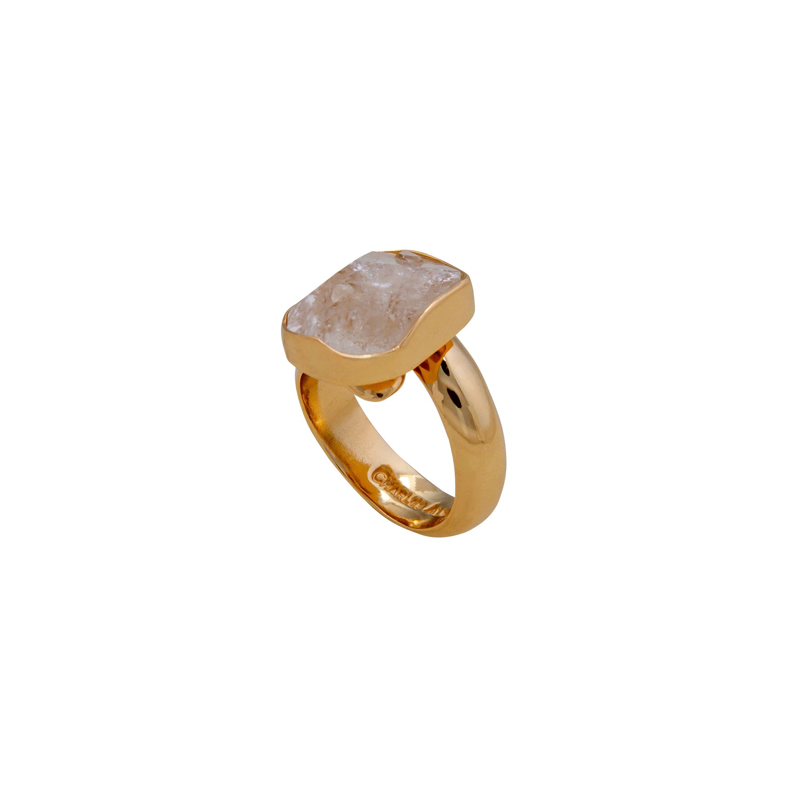 Alchemia Herkimer Diamond Adjustable Ring | Charles Albert Jewelry