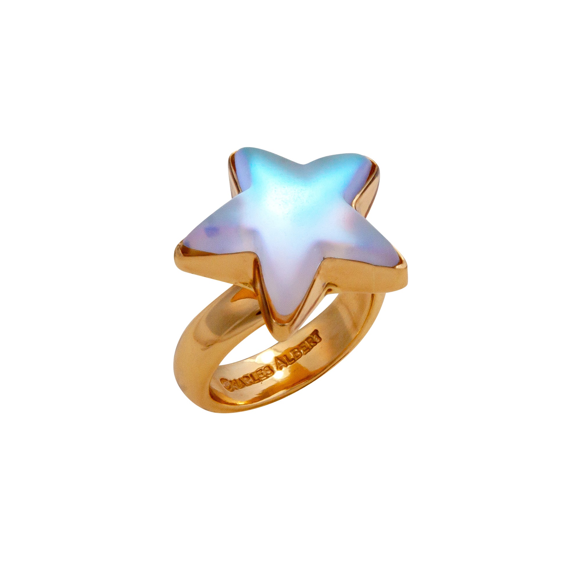 Alchemia Luminite Star Adjustable Ring | Charles Albert Jewelry