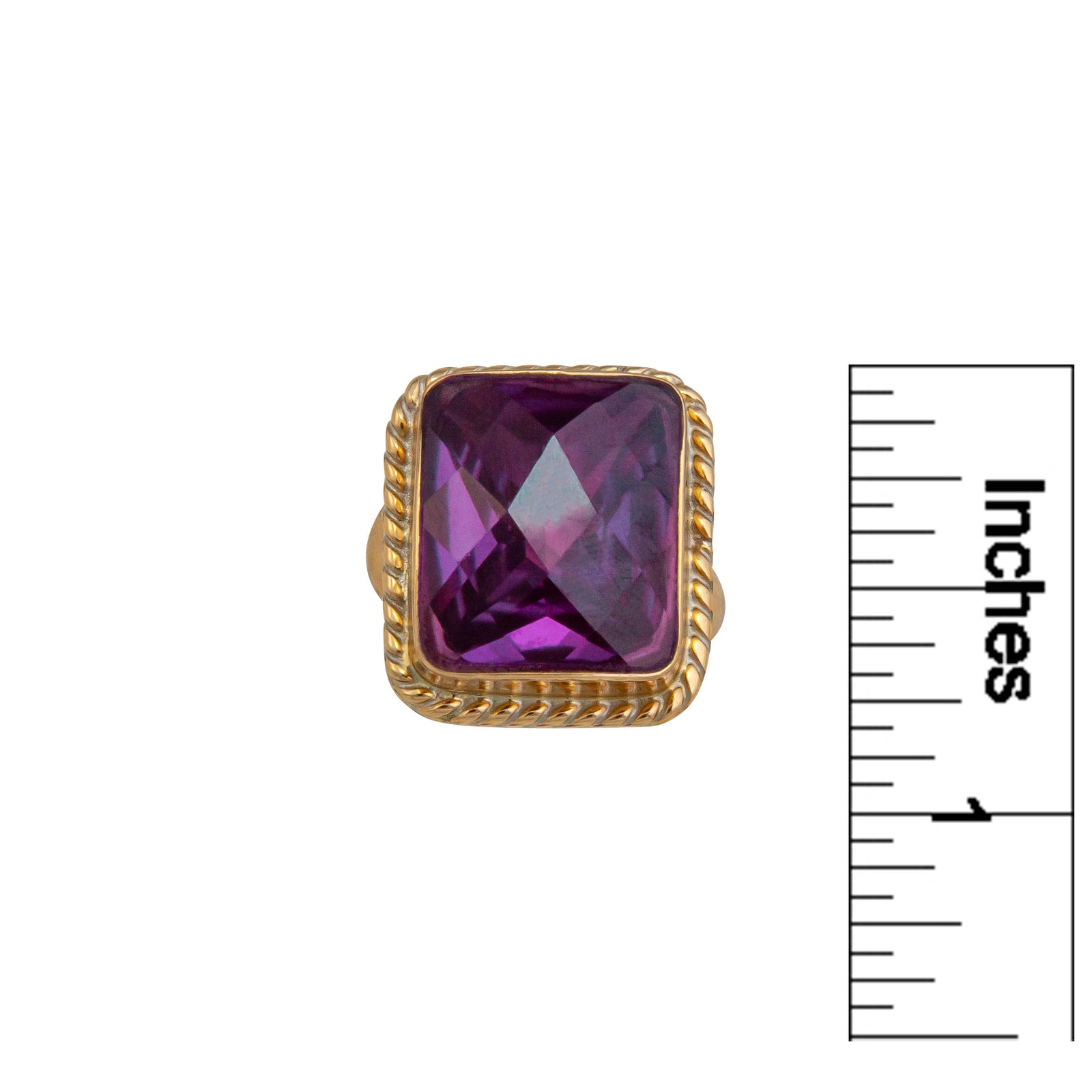 Alchemia Lab Alexandrite Rope Adjustable Ring | Charles Albert Jewelry