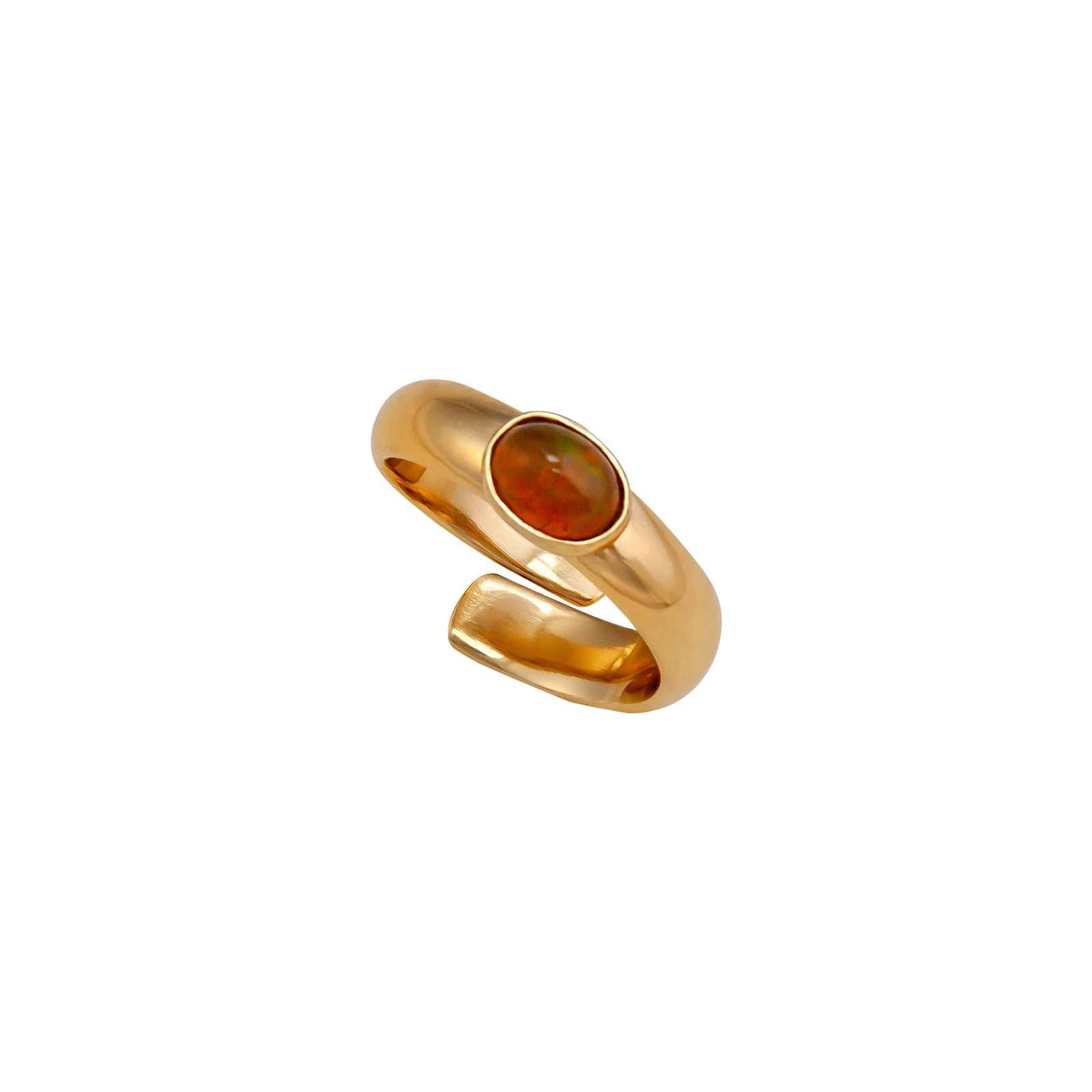 Alchemia Ethiopian Opal Adjustable Ring | Charles Albert Jewelry