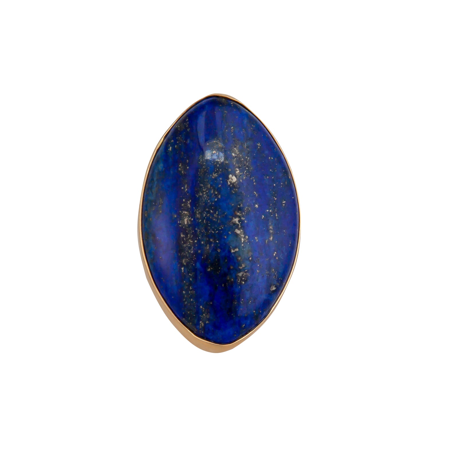 Alchemia Lapis Lazuli Marquis Adjustable Ring | Charles Albert Jewelry