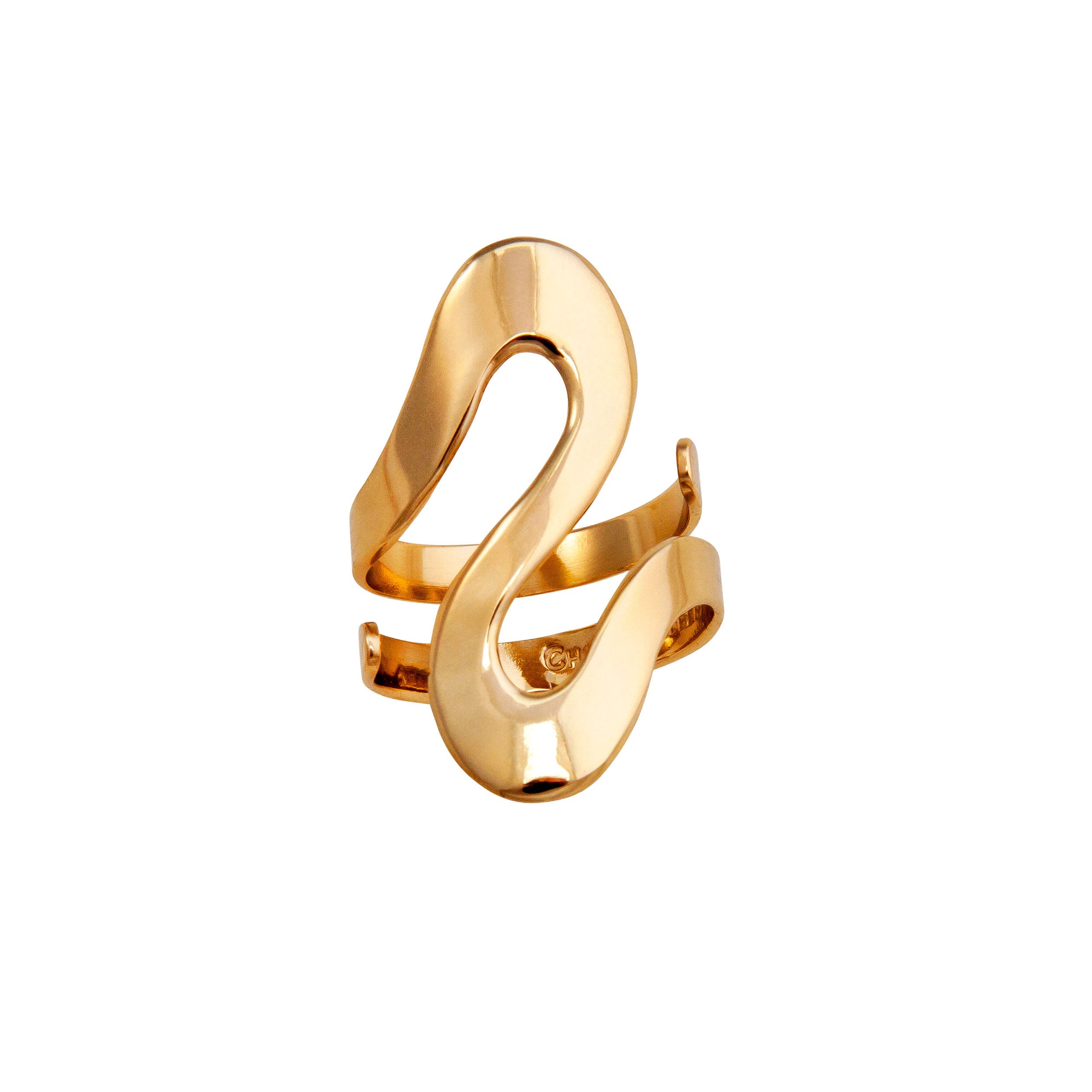 Alchemia Serpentine High Polish Adjustable Ring | Charles Albert Jewelry