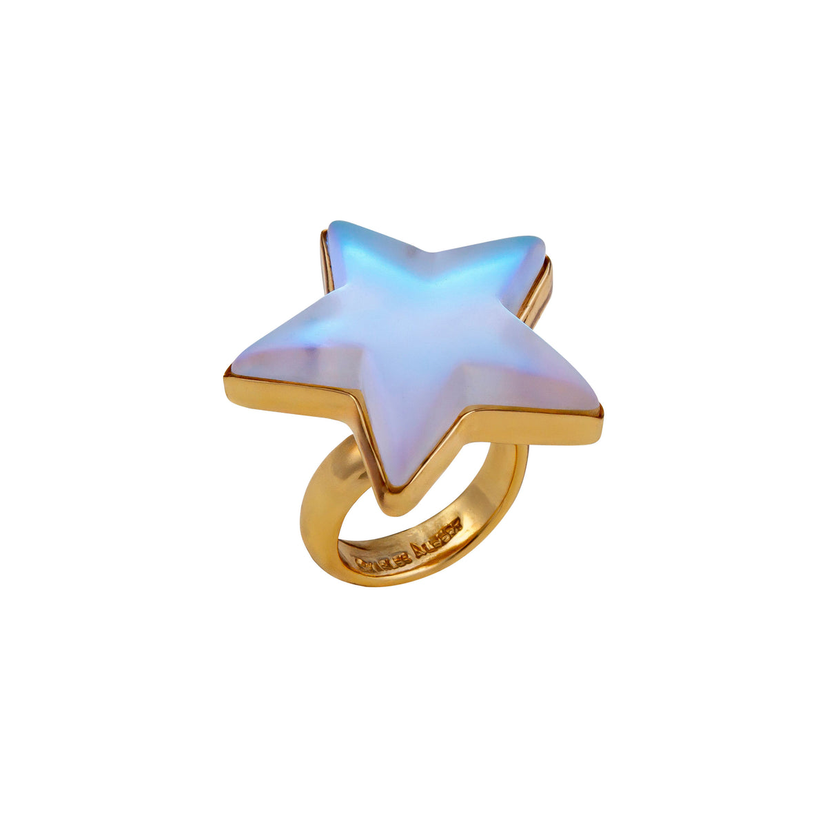 Alchemia Luminite Star Adjustable Ring - Large | Charles Albert Jewelry
