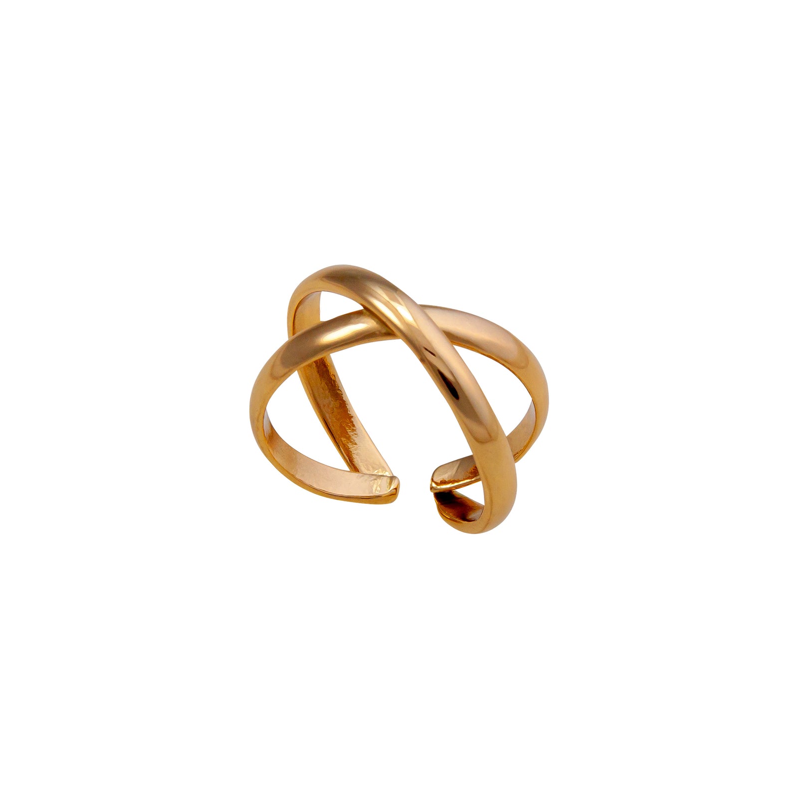 Alchemia Crossover Adjustable Ring | Charles Albert Jewelry