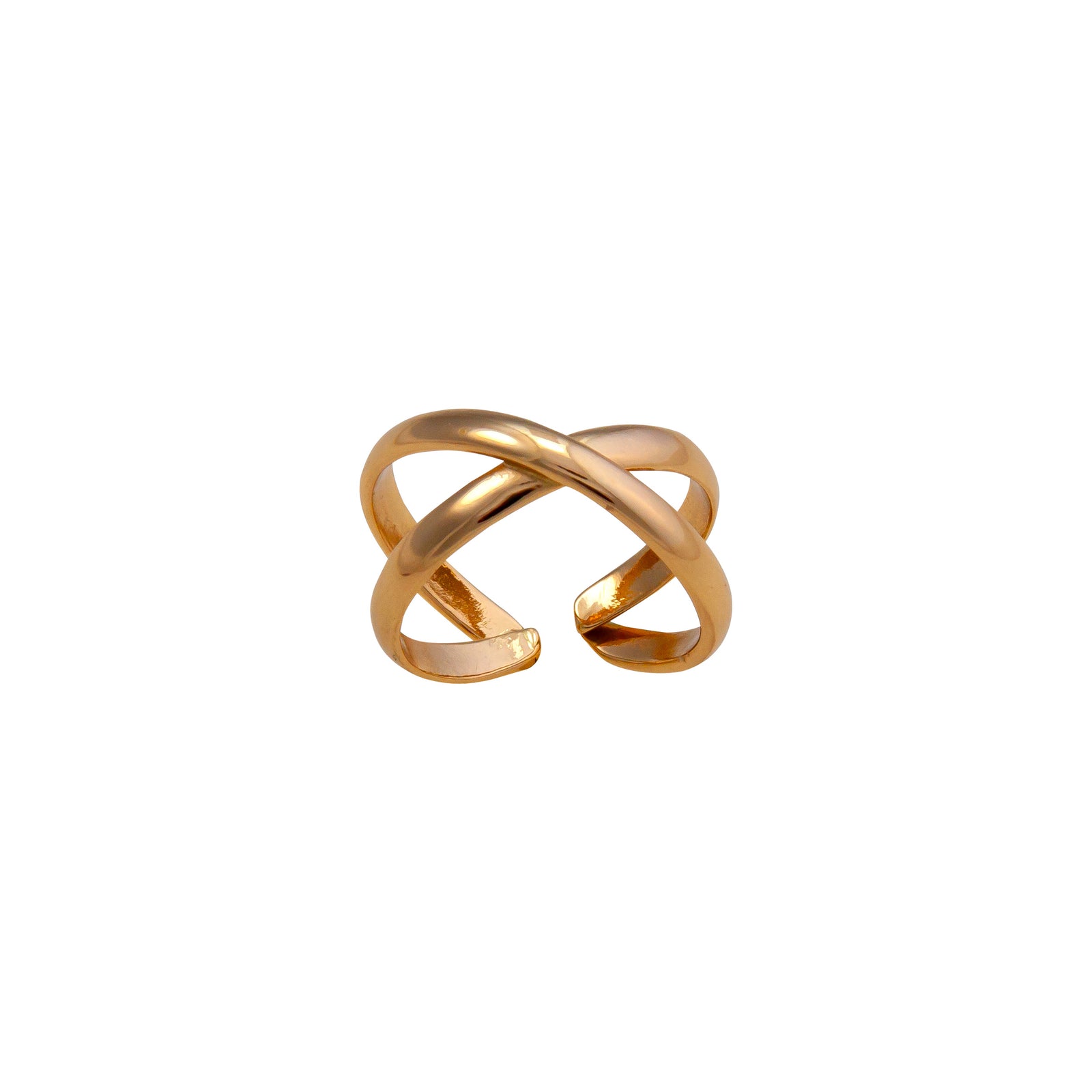 Alchemia Crossover Adjustable Ring | Charles Albert Jewelry