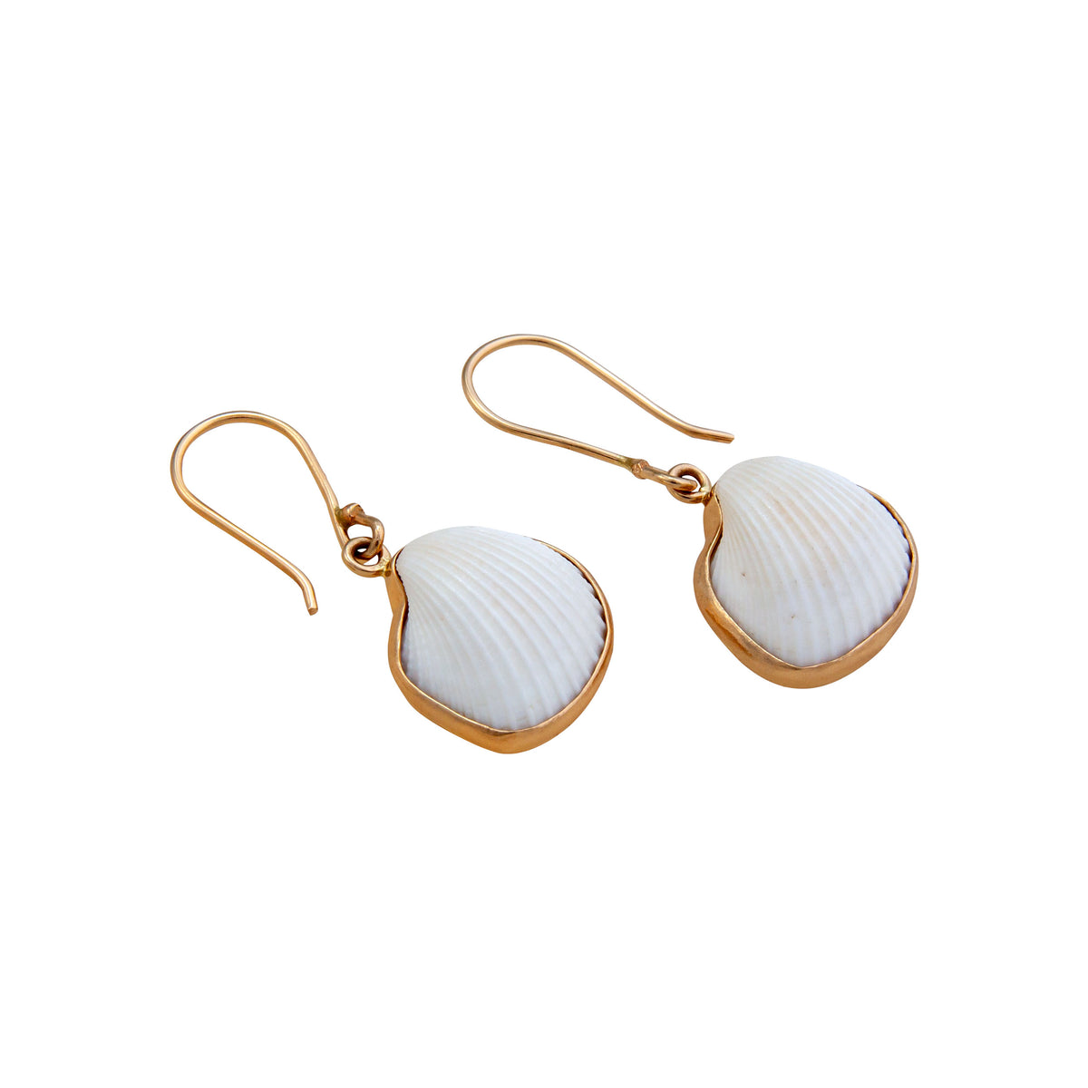 Alchemia Ark Shell Earrings | Charles Albert Jewelry