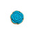 Alchemia Teal Blue Resin Rose Adjustable Ring | Charles Albert Jewelry