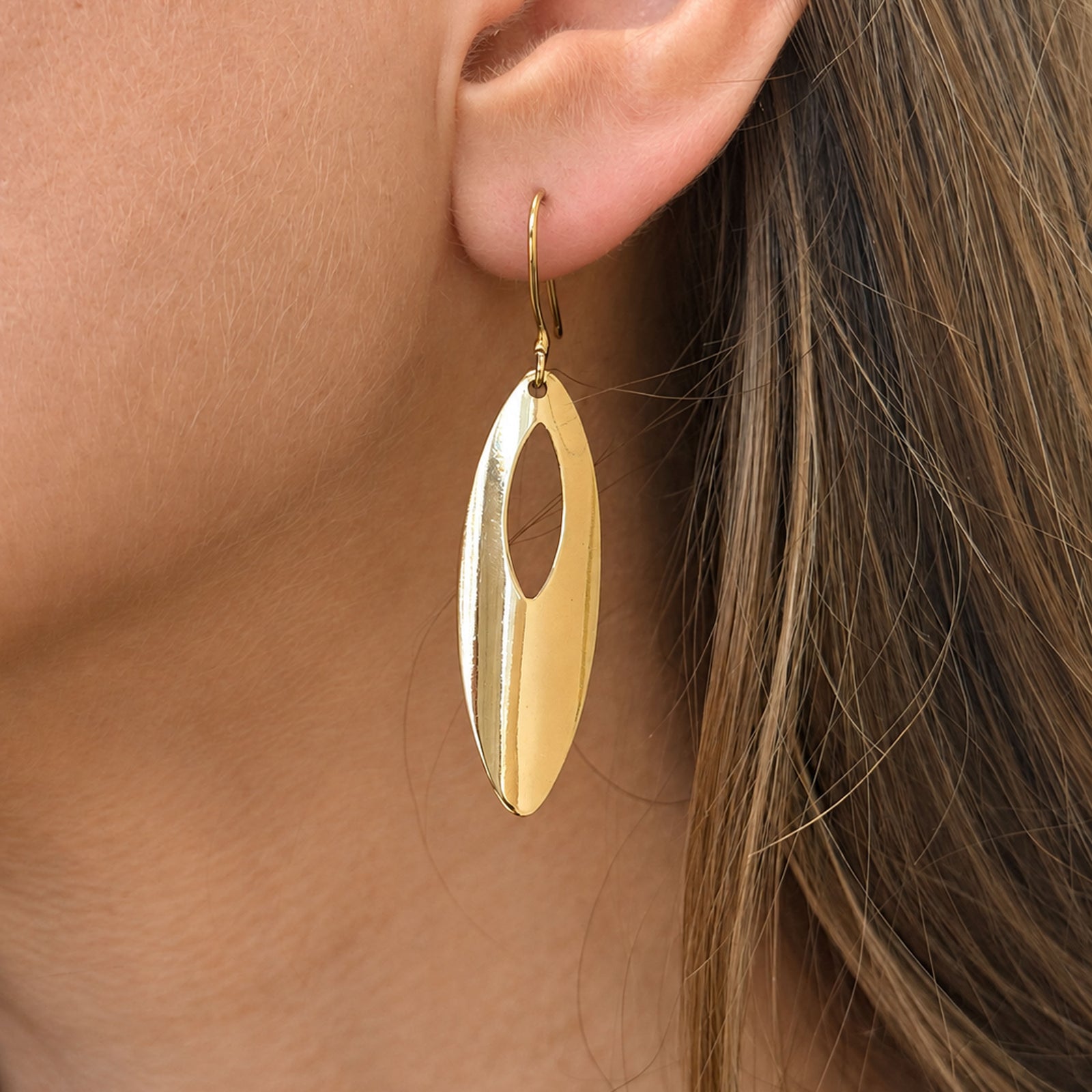 Alchemia Oval Cut Drop Earrings | Charles Albert Jewelry