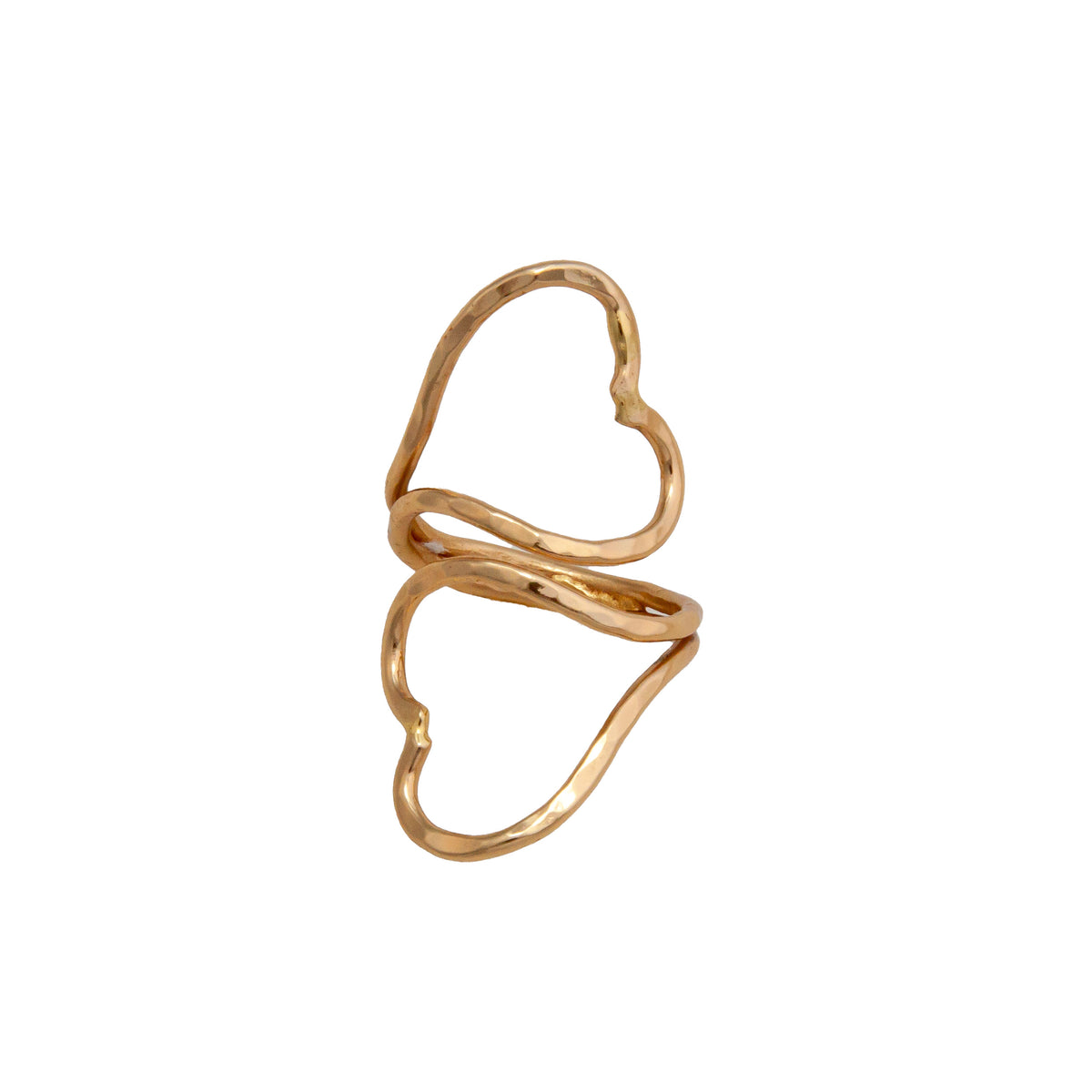 Alchemia Double Heart Ring | Charles Albert Jewelry