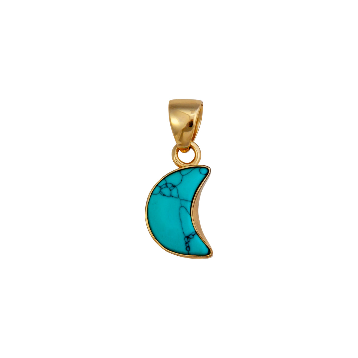 Alchemia Howlite Moon Pendant | Charles Albert Jewelry