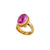 Alchemia Lab Created Pink Sapphire Rope Ring