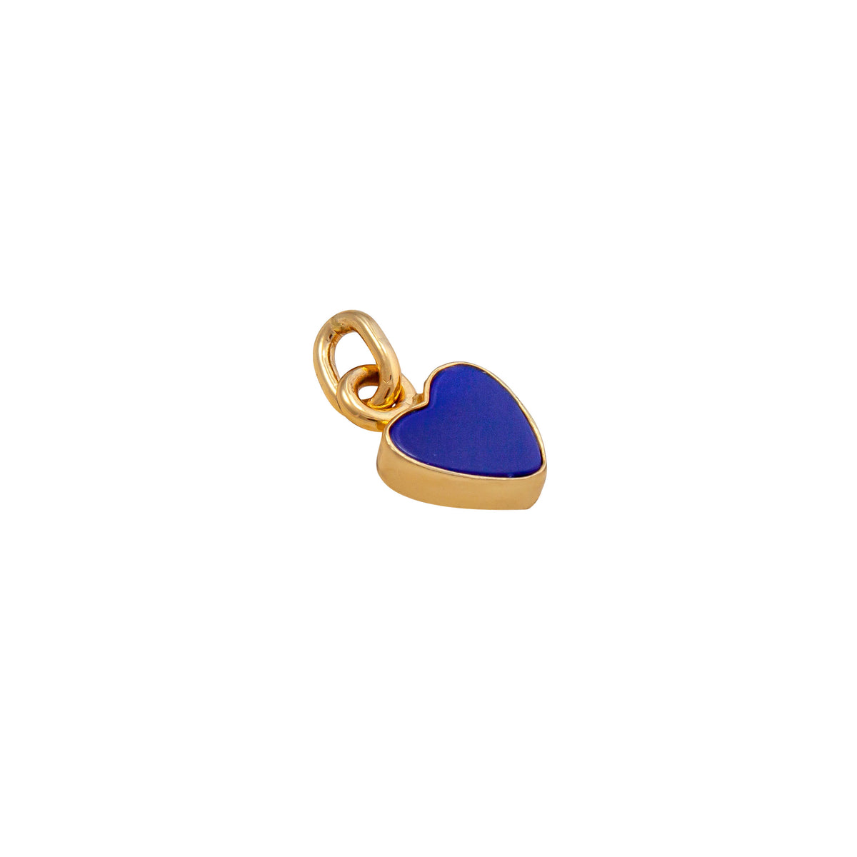 Alchemia Lapis Lazuli Heart Charm Pendant | Charles Albert Jewelry