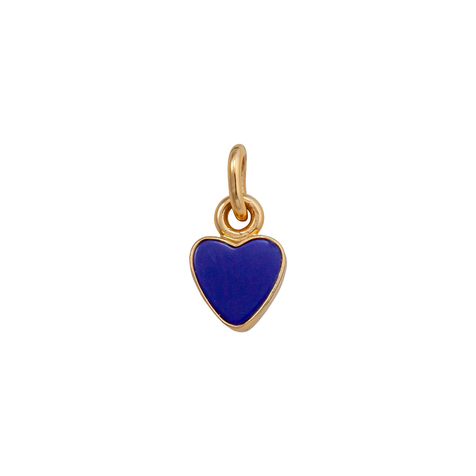 Alchemia Lapis Lazuli Heart Charm Pendant | Charles Albert Jewelry