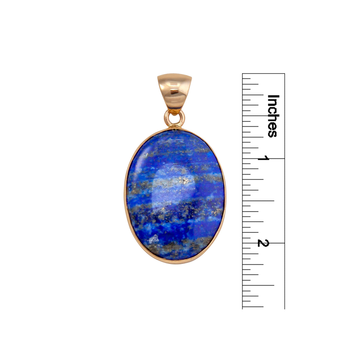 Alchemia Lapis Lazuli Oval Pendant | Charles Albert Jewelry