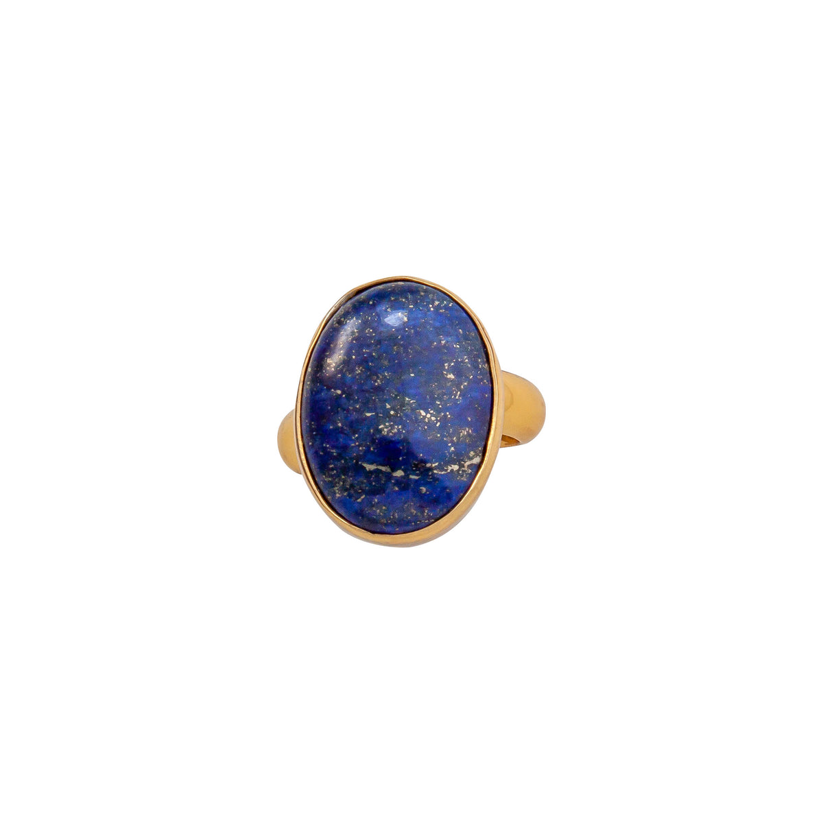 Alchemia Lapis Lazuli Oval Adjustable Ring | Charles Albert Jewelry