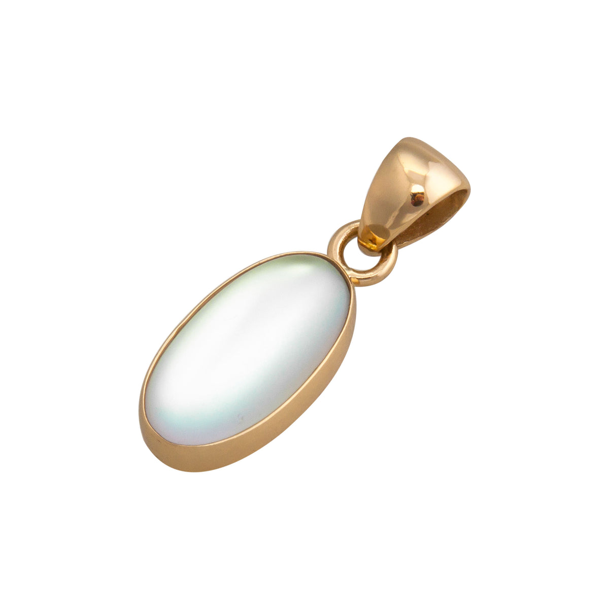 Alchemia Smaller Oval Luminite Pendant | Charles Albert Jewelry