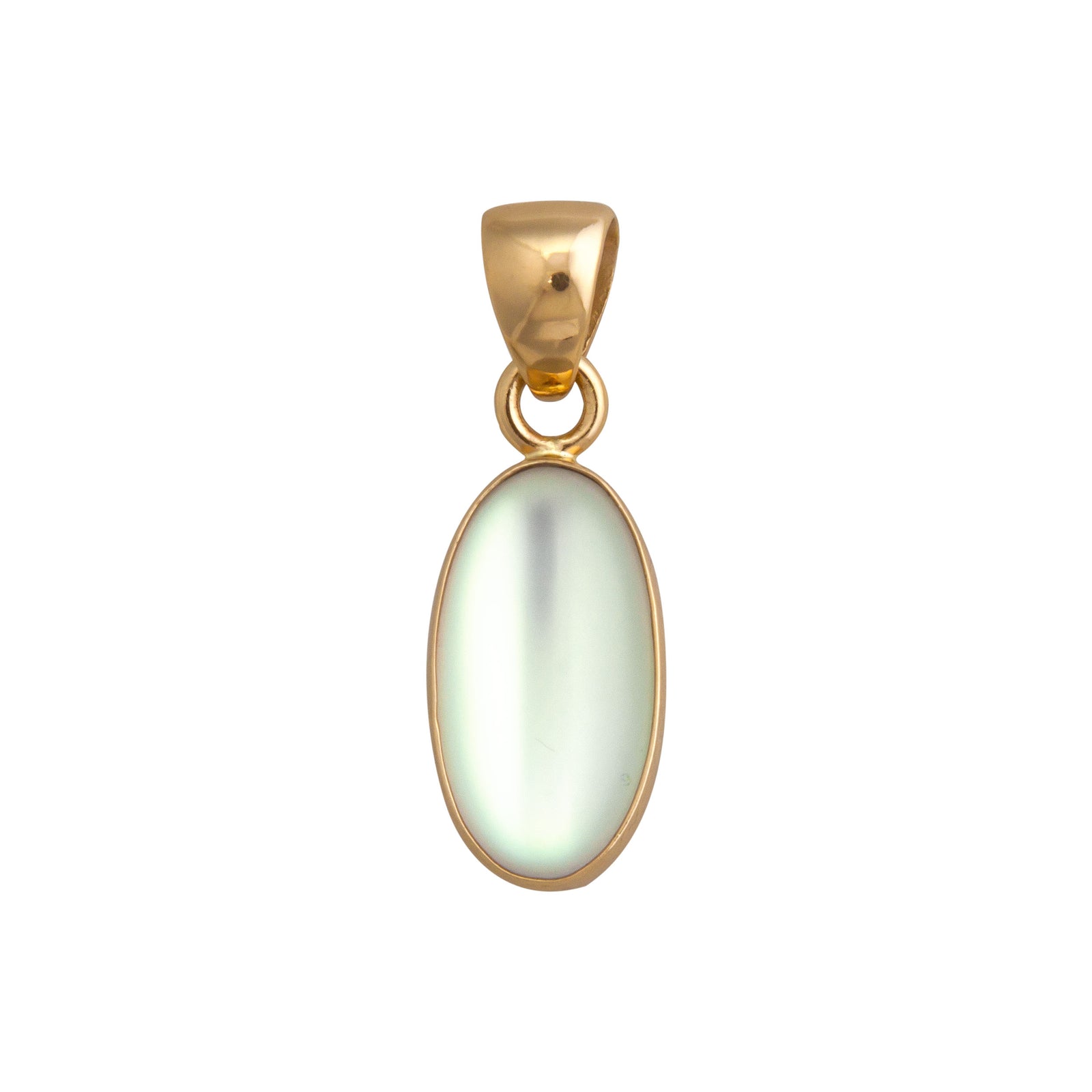 Alchemia Smaller Oval Luminite Pendant | Charles Albert Jewelry