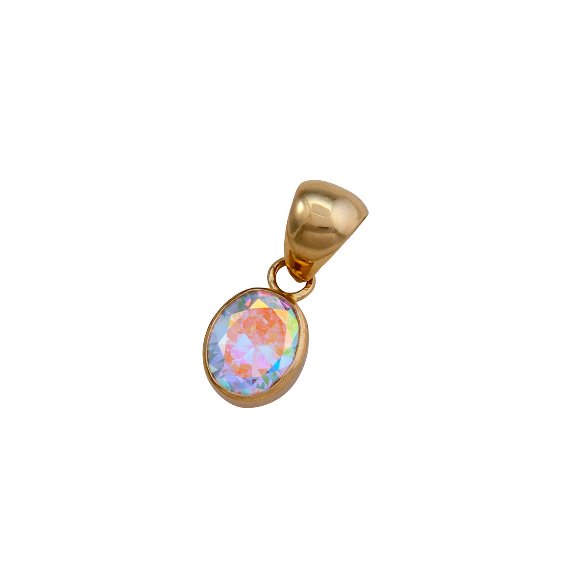 Alchemia Mercury Mist Oval Pendant | Charles Albert Jewelry