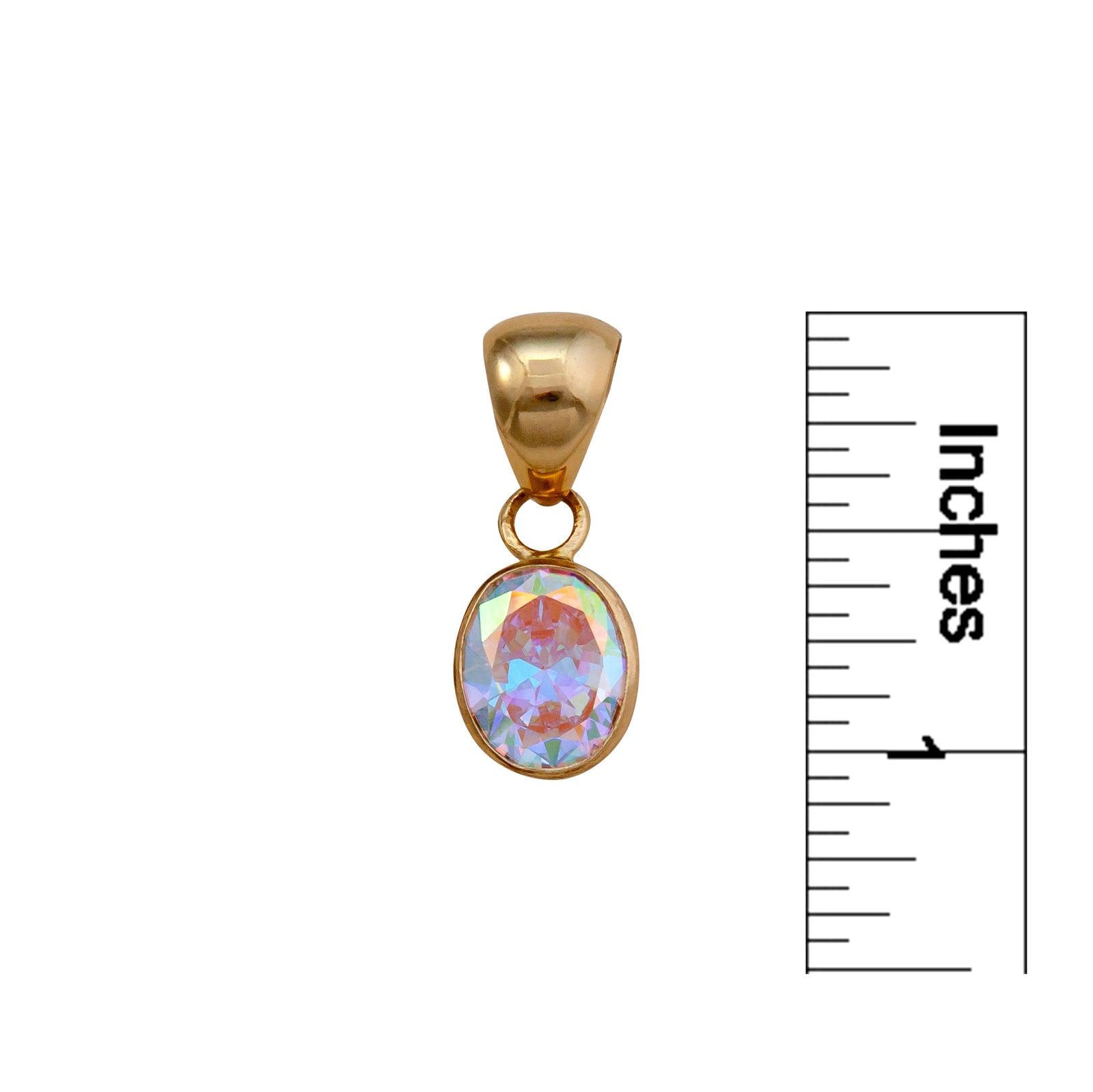 Alchemia Mercury Mist Oval Pendant | Charles Albert Jewelry