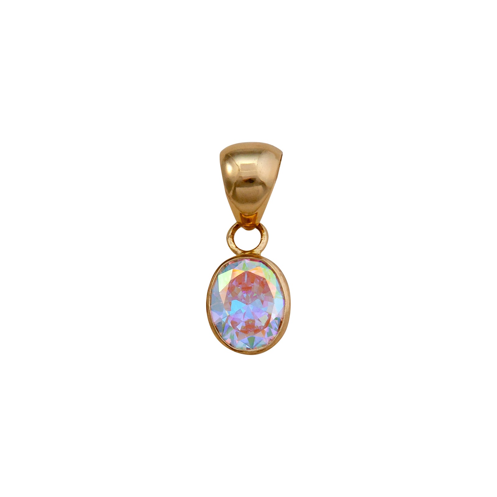 Alchemia Mercury Mist Oval Pendant | Charles Albert Jewelry