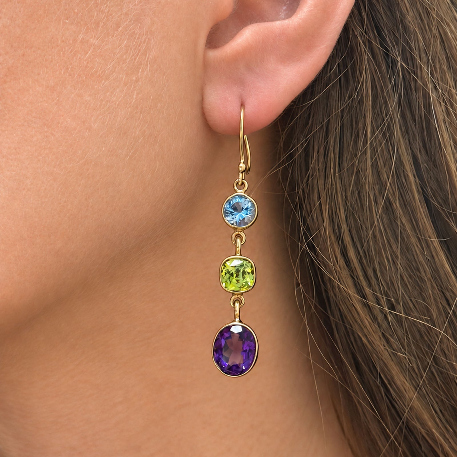 Alchemia Multi-Gemstone Earrings | Charles Albert Jewelry