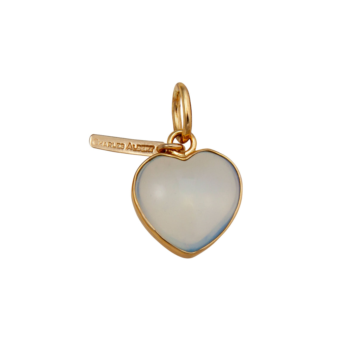 Alchemia Opalite Heart Charm Pendant | Charles Albert Jewelry