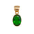 Alchemia Synthetic Emerald Oval Pendant | Charles Albert Jewelry
