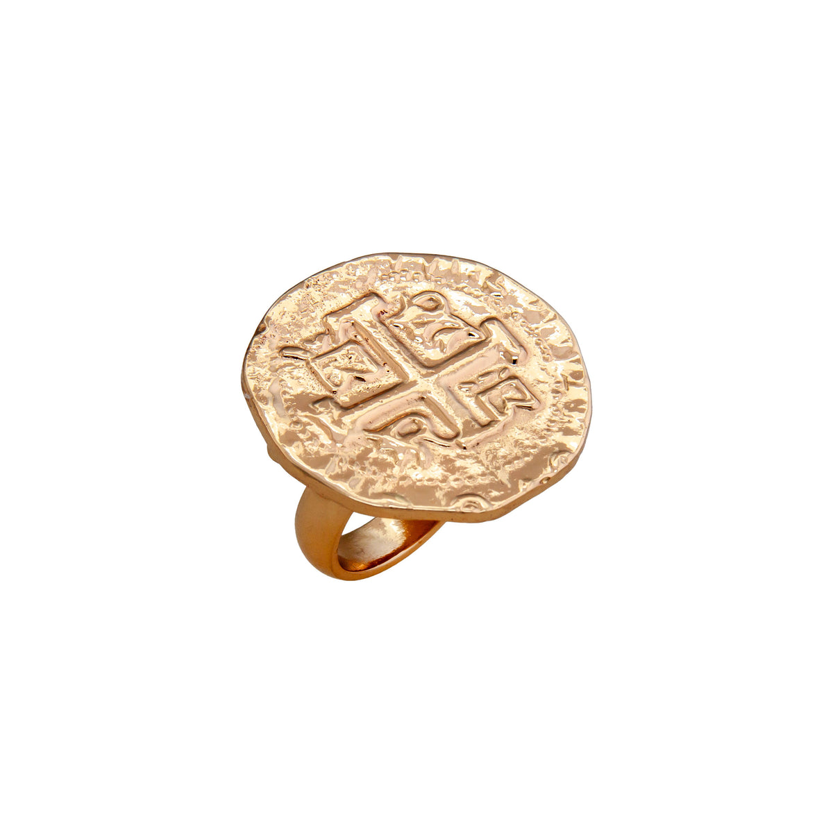 Alchemia Replica Treasure Coin Adjustable Ring | Charles Albert Jewelry