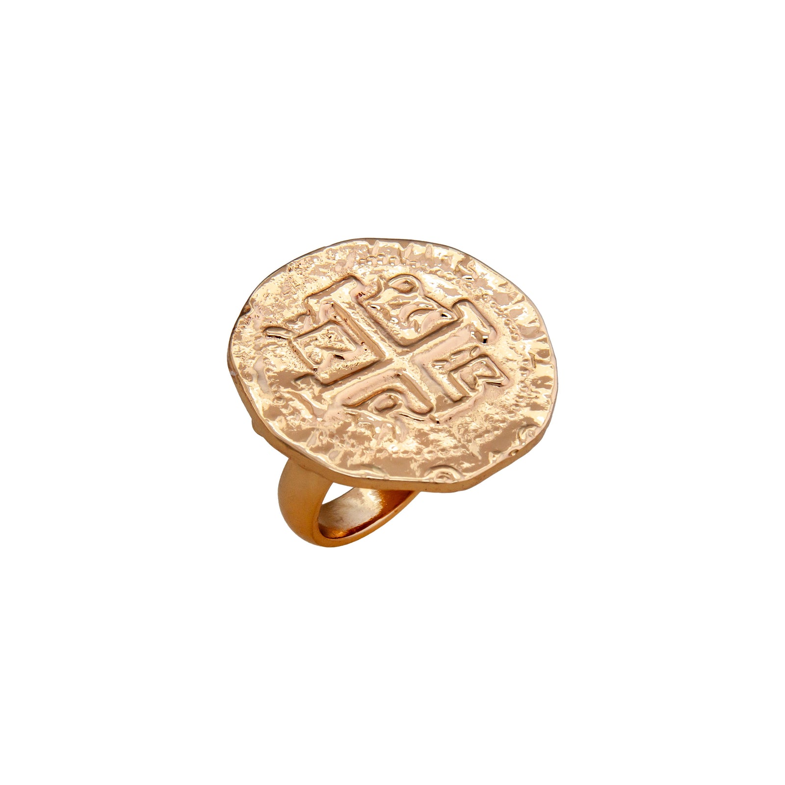 Alchemia Replica Treasure Coin Adjustable Ring | Charles Albert Jewelry