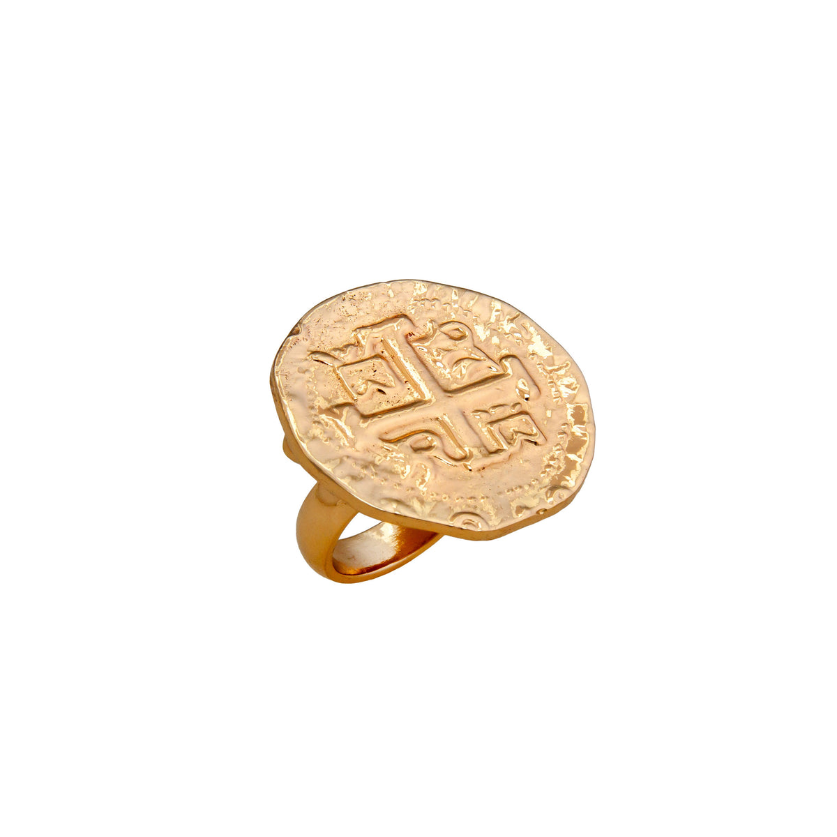 Alchemia Replica Treasure Coin Adjustable Ring | Charles Albert Jewelry