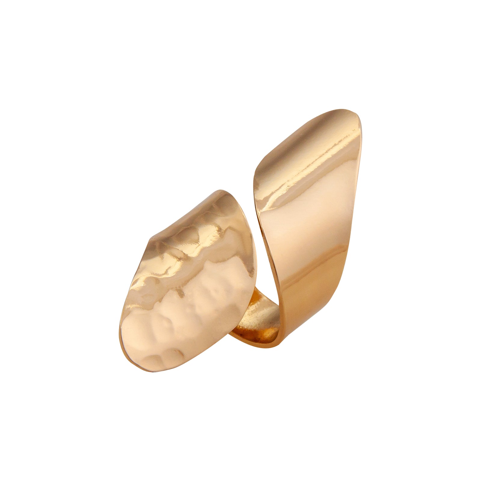 Alchemia Elongated Bypass Adjustable Ring | Charles Albert Jewelry