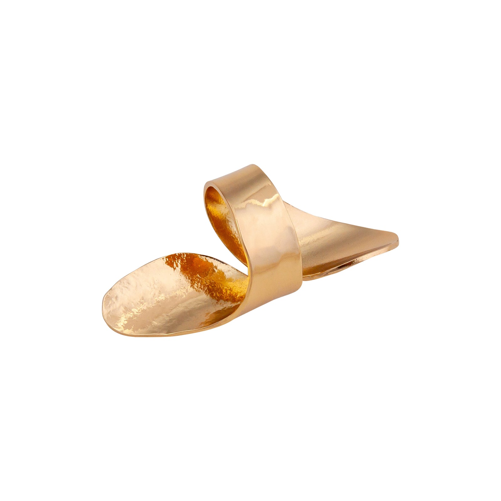 Alchemia Elongated Bypass Adjustable Ring | Charles Albert Jewelry