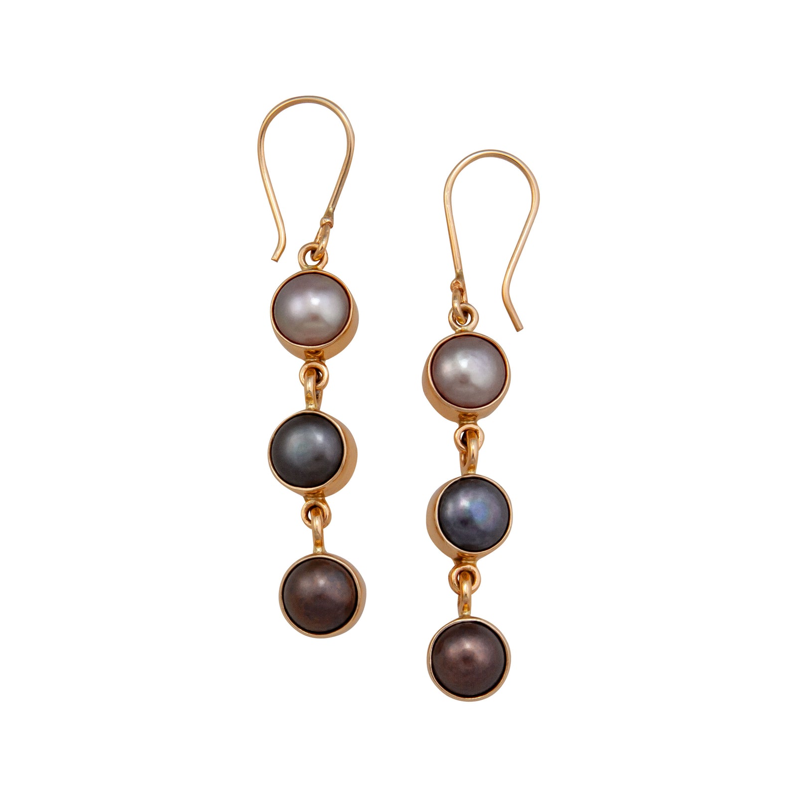 Alchemia Multi-Colored Pearl Earrings | Charles Albert Jewelry