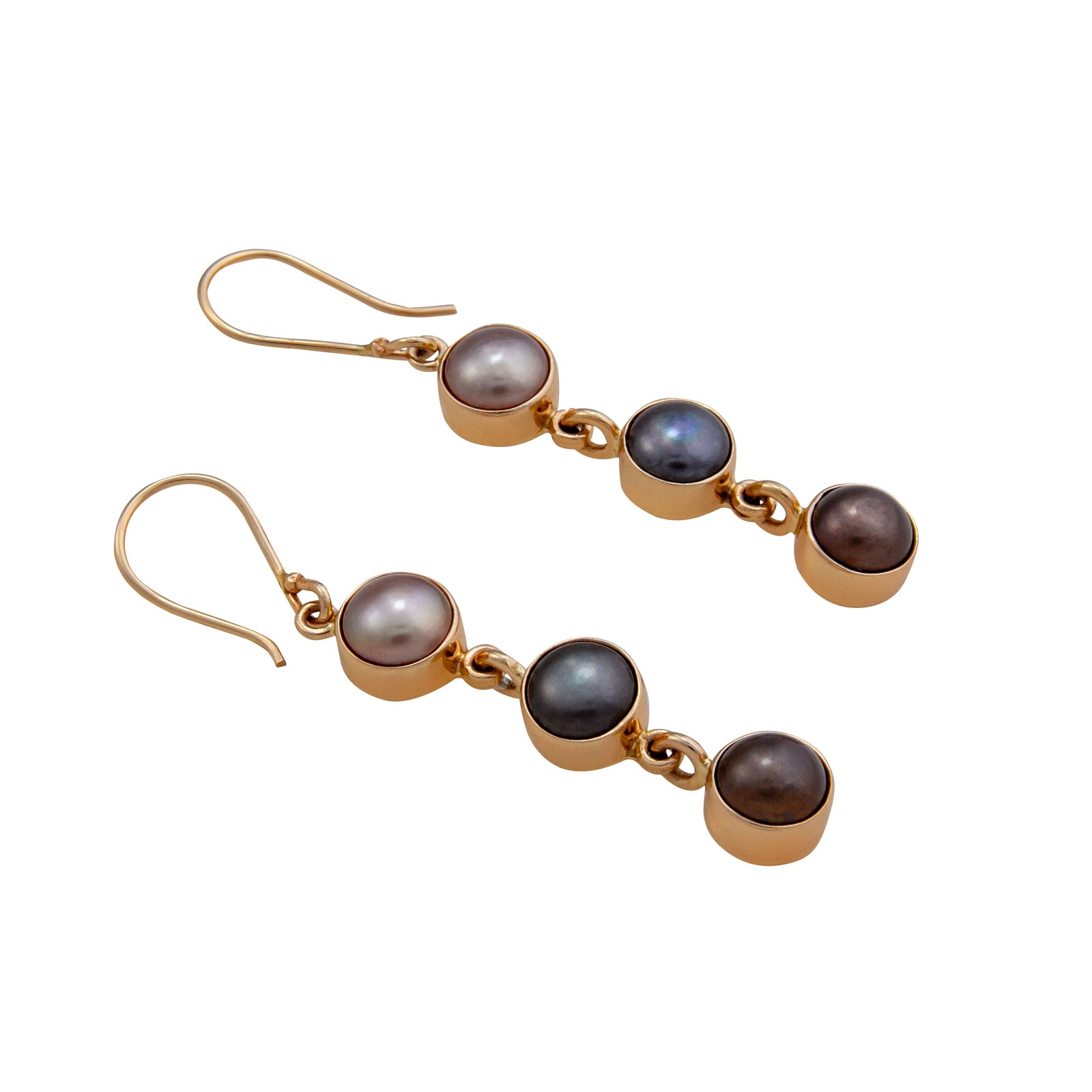 Alchemia Multi-Colored Pearl Earrings | Charles Albert Jewelry