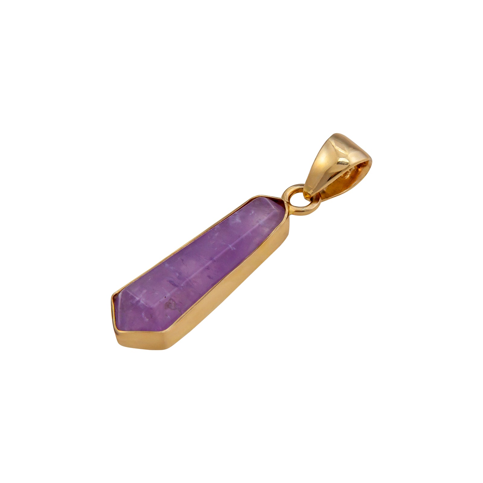Alchemia Amethyst Quartz Point Pendant | Charles Albert Jewelry