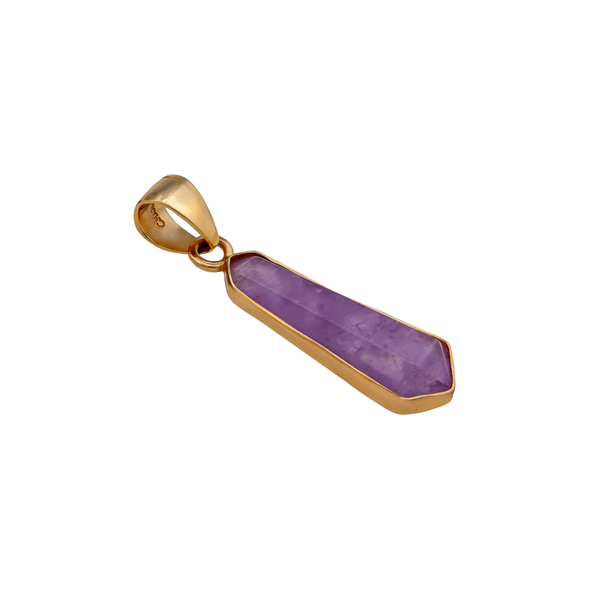 Alchemia Amethyst Quartz Point Pendant | Charles Albert Jewelry