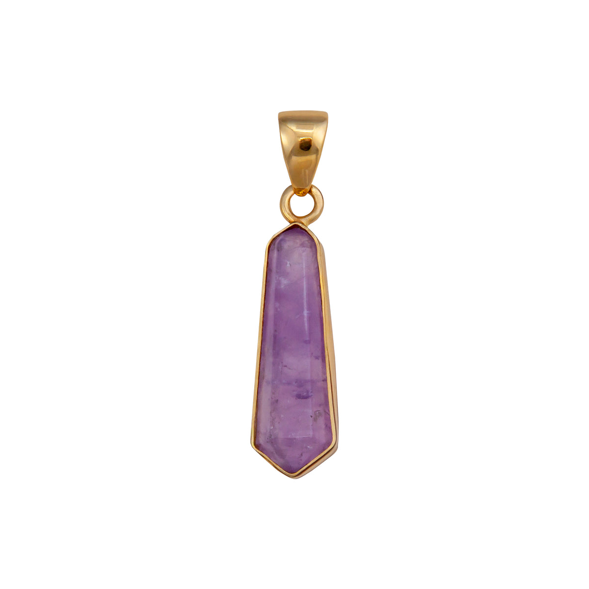 Alchemia Amethyst Quartz Point Pendant | Charles Albert Jewelry
