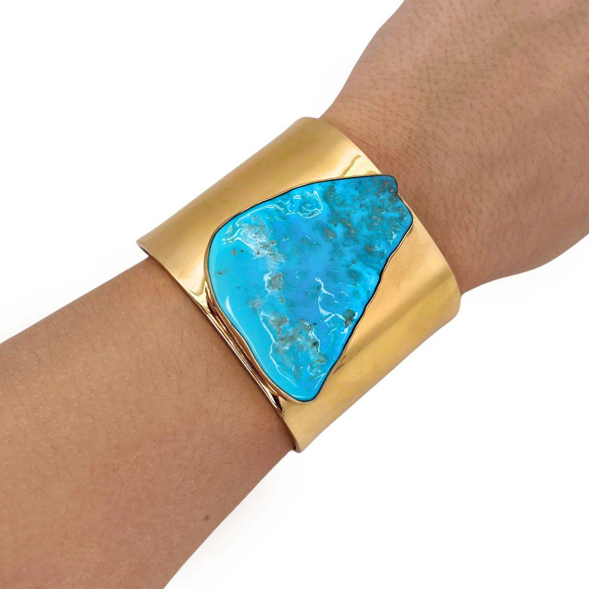 Alchemia Sleeping Beauty Turquoise Cuffs - Style # 4 | Charles Albert Jewelry