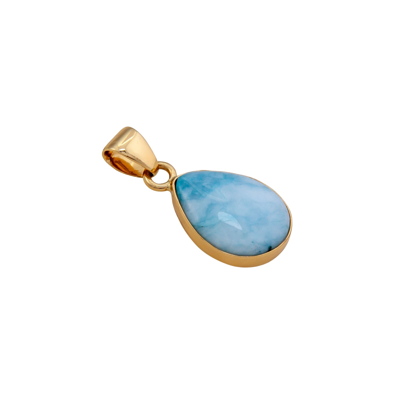 Alchemia Blue Jade Teardrop Pendant | Charles Albert Jewelry