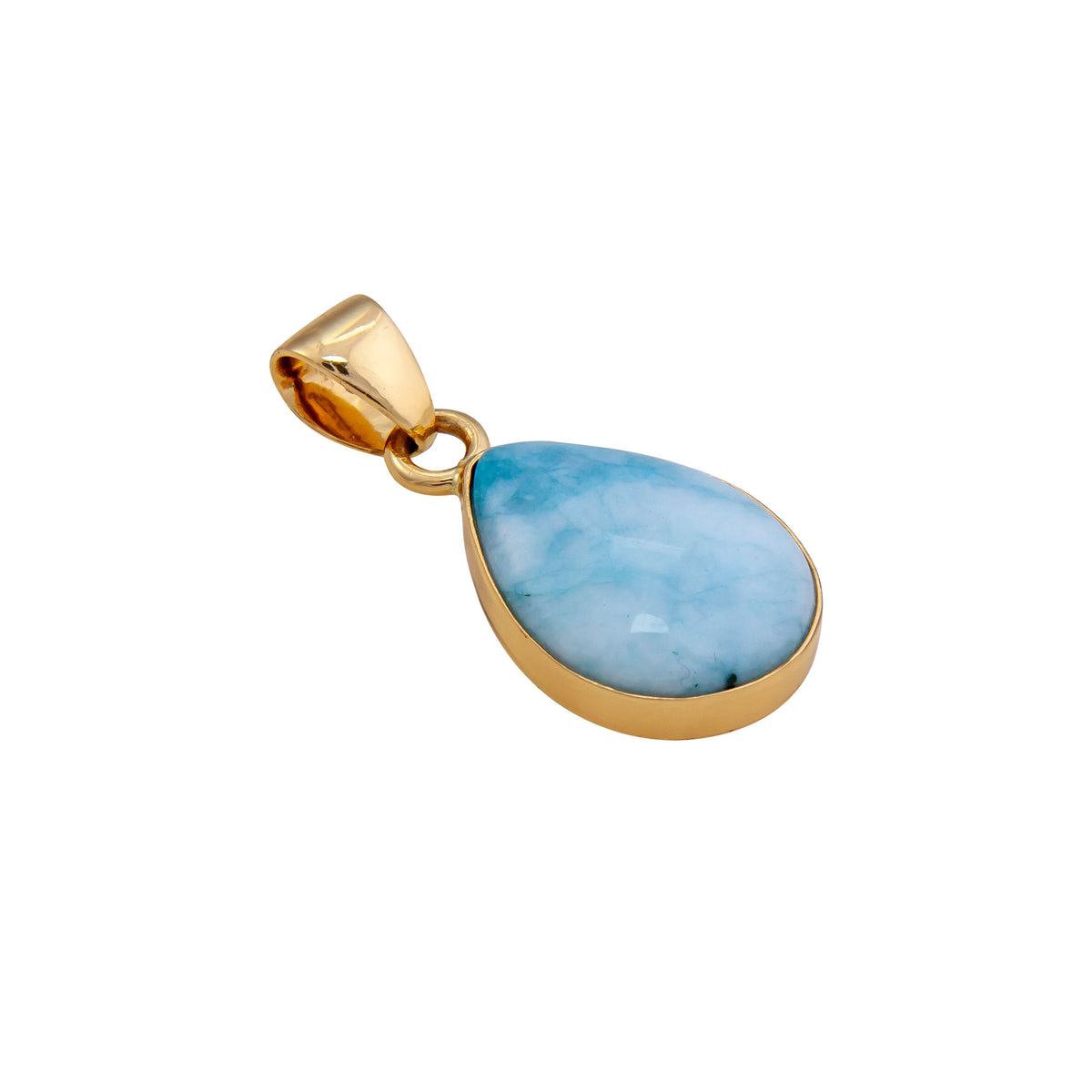 Alchemia Blue Jade Teardrop Pendant | Charles Albert Jewelry