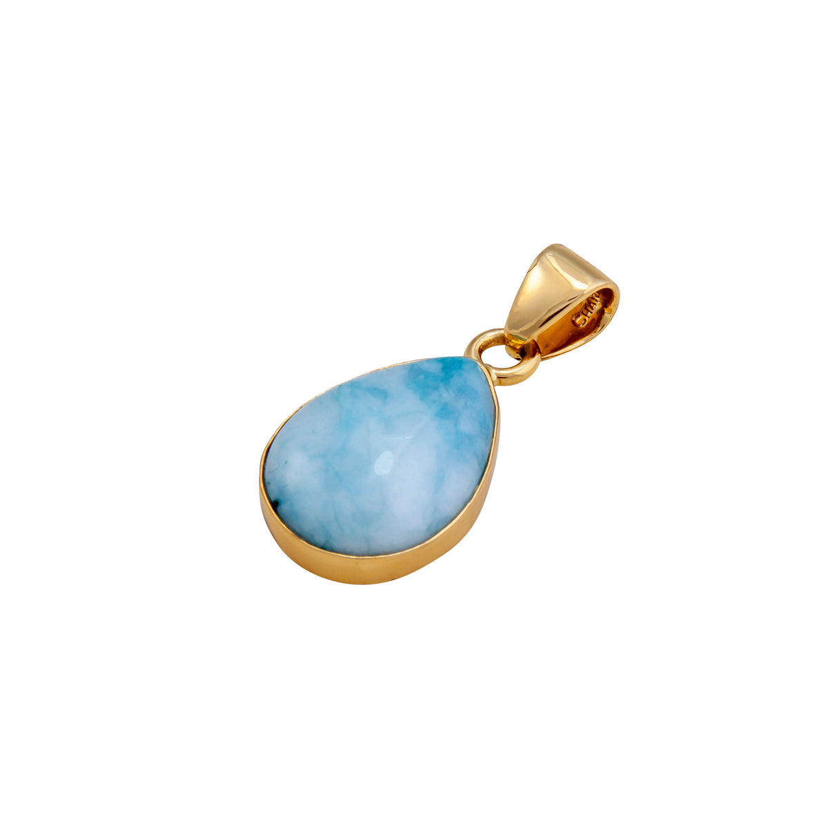 Alchemia Blue Jade Teardrop Pendant | Charles Albert Jewelry