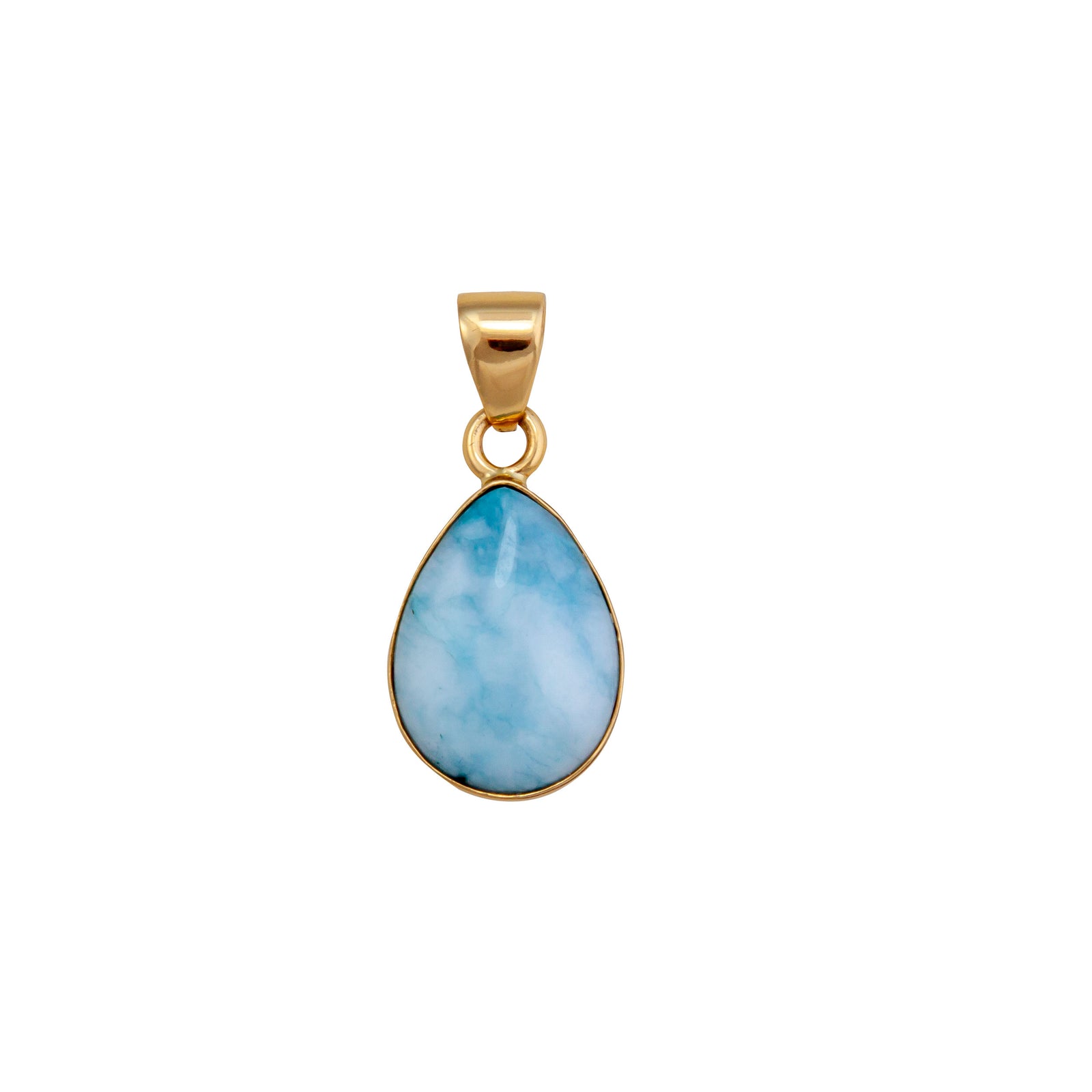 Alchemia Blue Jade Teardrop Pendant | Charles Albert Jewelry