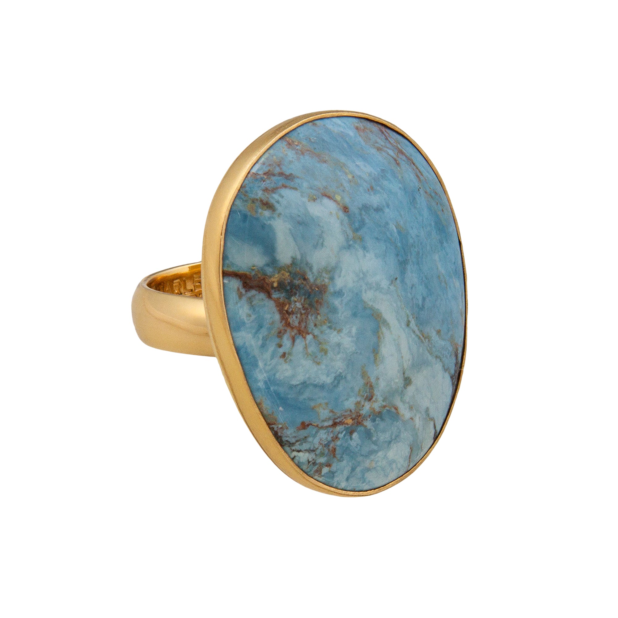 Alchemia Aztec Lapis Adjustable Ring | Charles Albert Jewelry