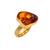 Alchemia Amber Adjustable Ring | Charles Albert Jewelry