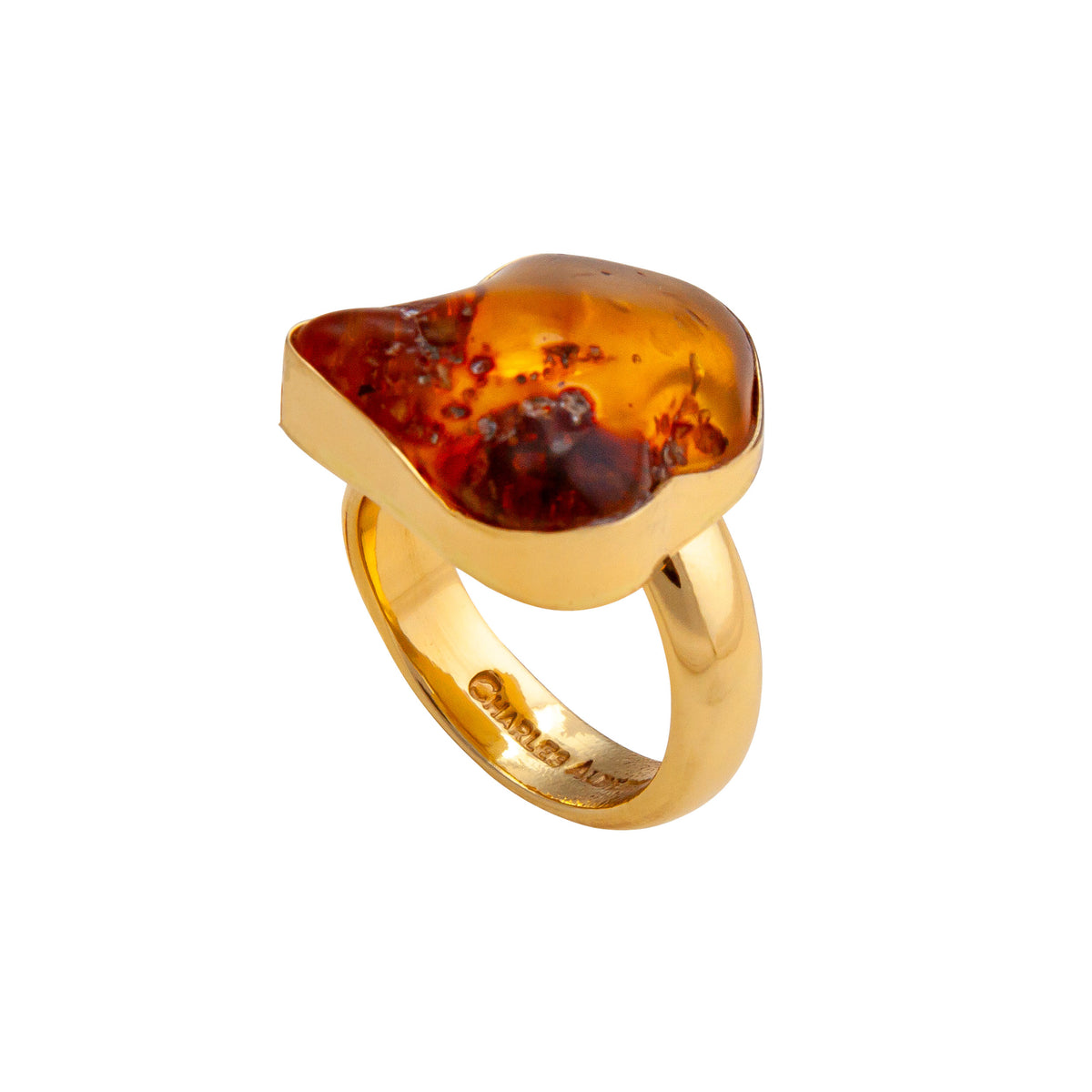 Alchemia Amber Adjustable Ring | Charles Albert Jewelry