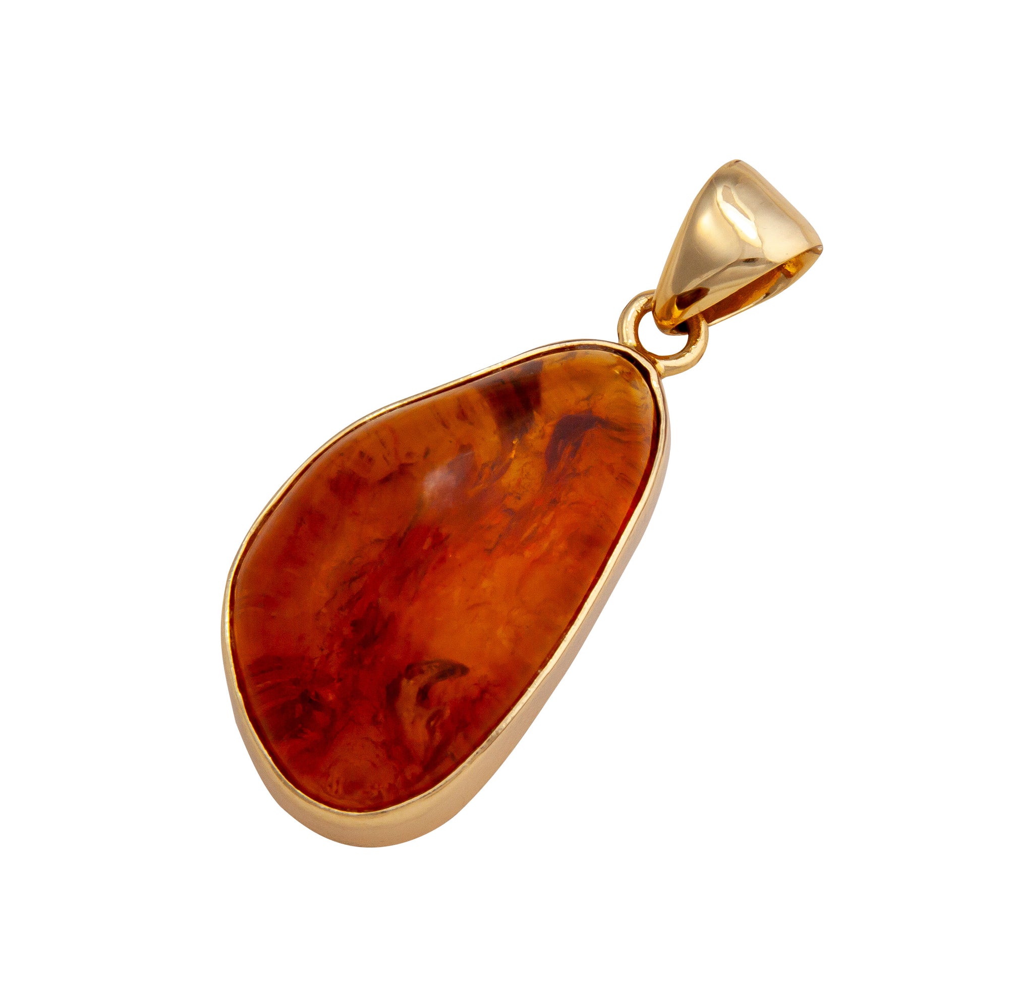 Alchemia Amber Pendant | Charles Albert Jewelry